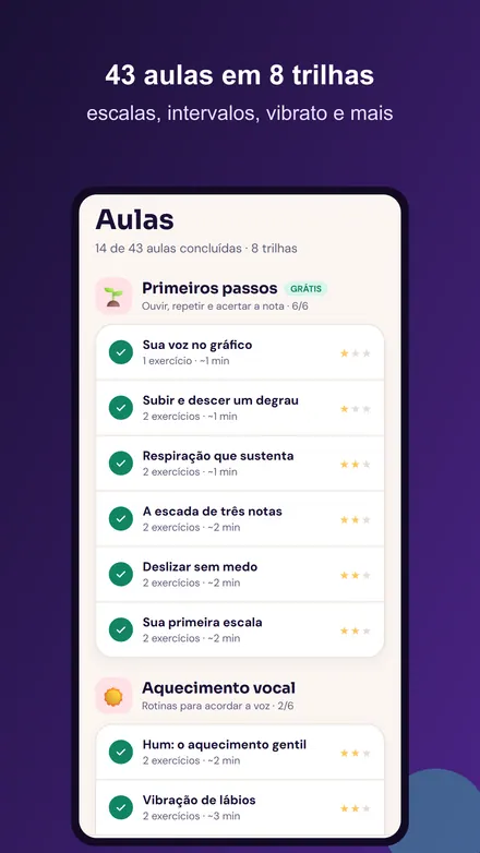 Tela 4 do Afina