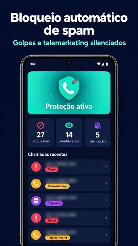 Tela 2 do CallShield