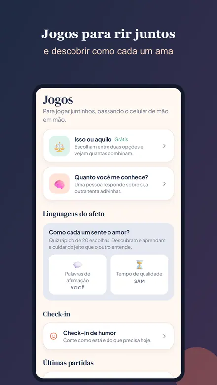 Tela 2 do Nós Dois