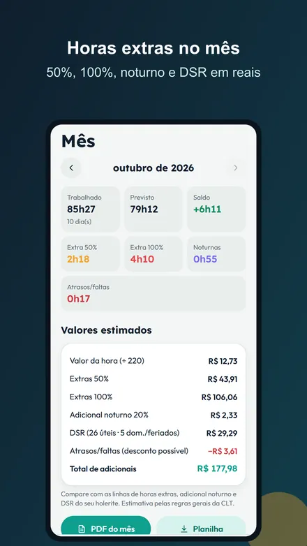Tela 2 do Meu Ponto